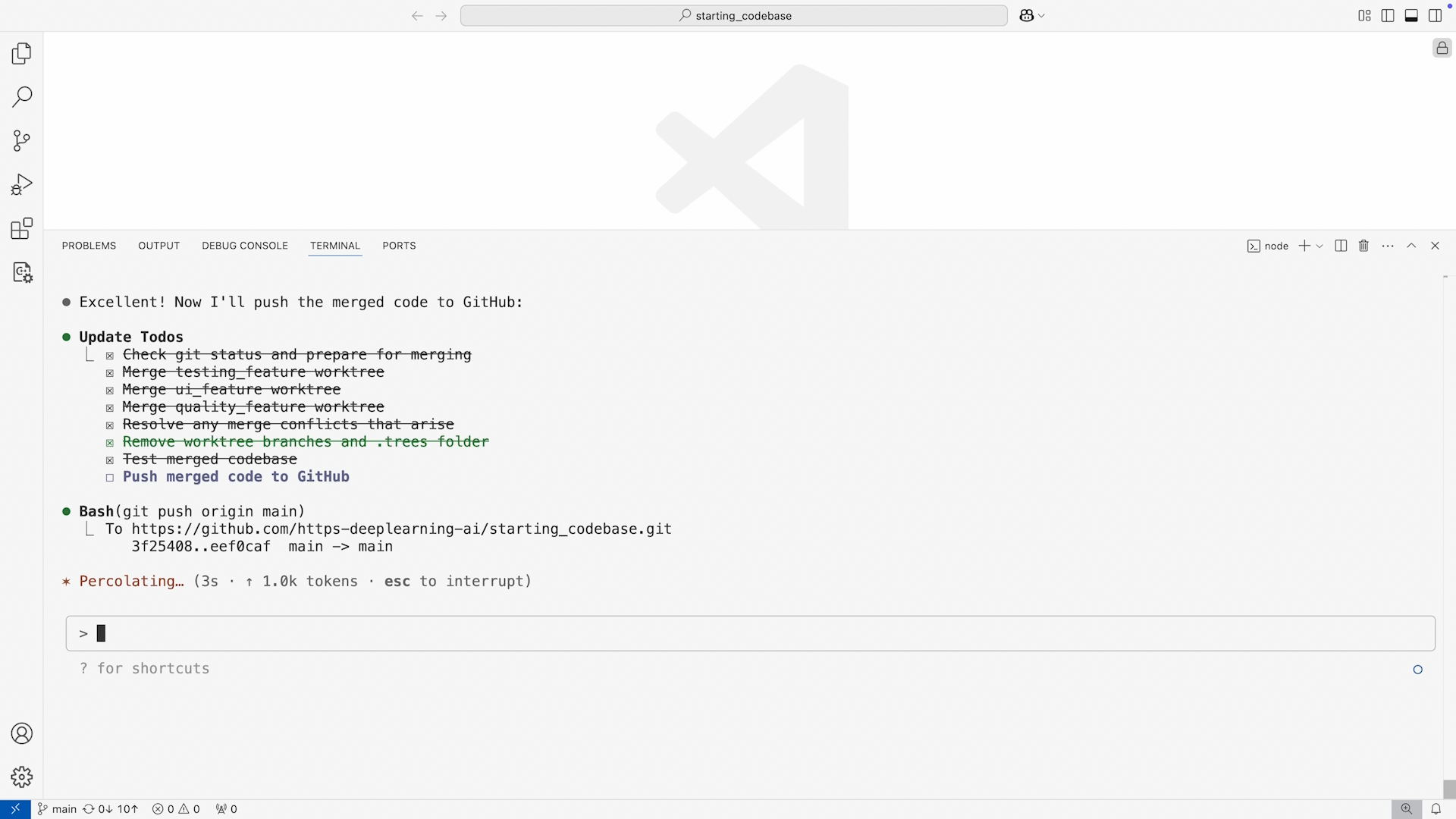 推送 github